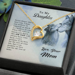Old Wolf - Forever Love Necklace